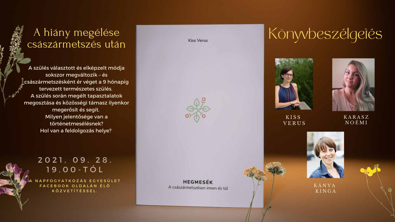Könyvbeszélgetés - Hegmesék