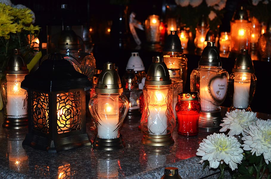 halloween cemetery
